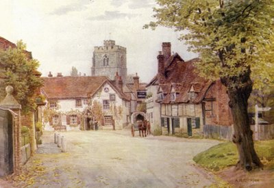 Bray Village by Alfred Robert Quinton